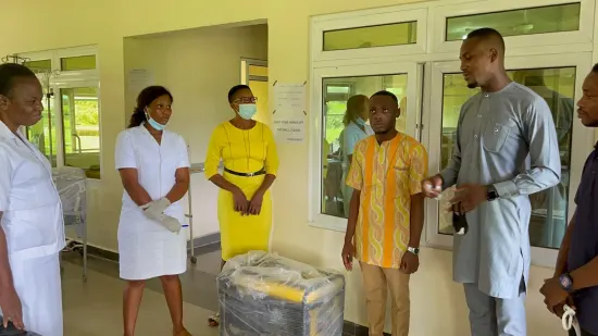Generator donated to the Prenatal Ward, General Hospital Iquita, Oron, 2022