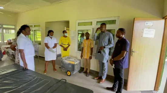Generator donated to the Prenatal Ward, General Hospital Iquita, Oron, 2022