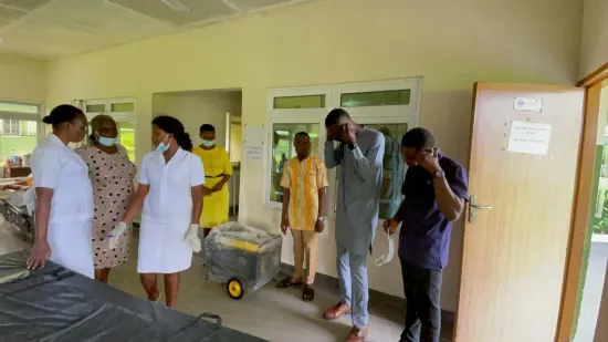 Generator donated to the Prenatal Ward, General Hospital Iquita, Oron, 2022