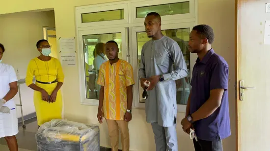 Generator donated to the Prenatal Ward, General Hospital Iquita, Oron, 2022