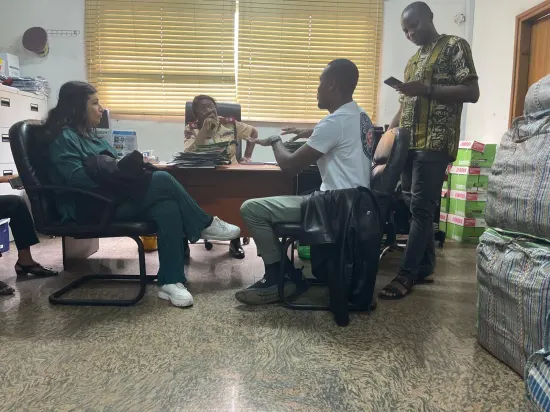 Meeting at the Federal Road Safety Corps headquarters, Nigeria 2023